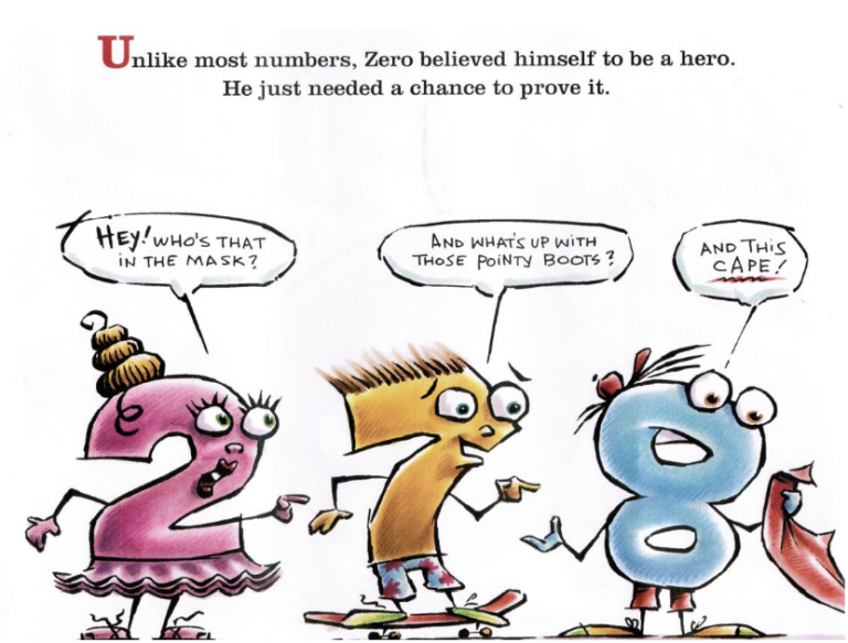 Storybook Guide Based on Joan Holub's "Zero the Hero" ⋆ DREME Family Math